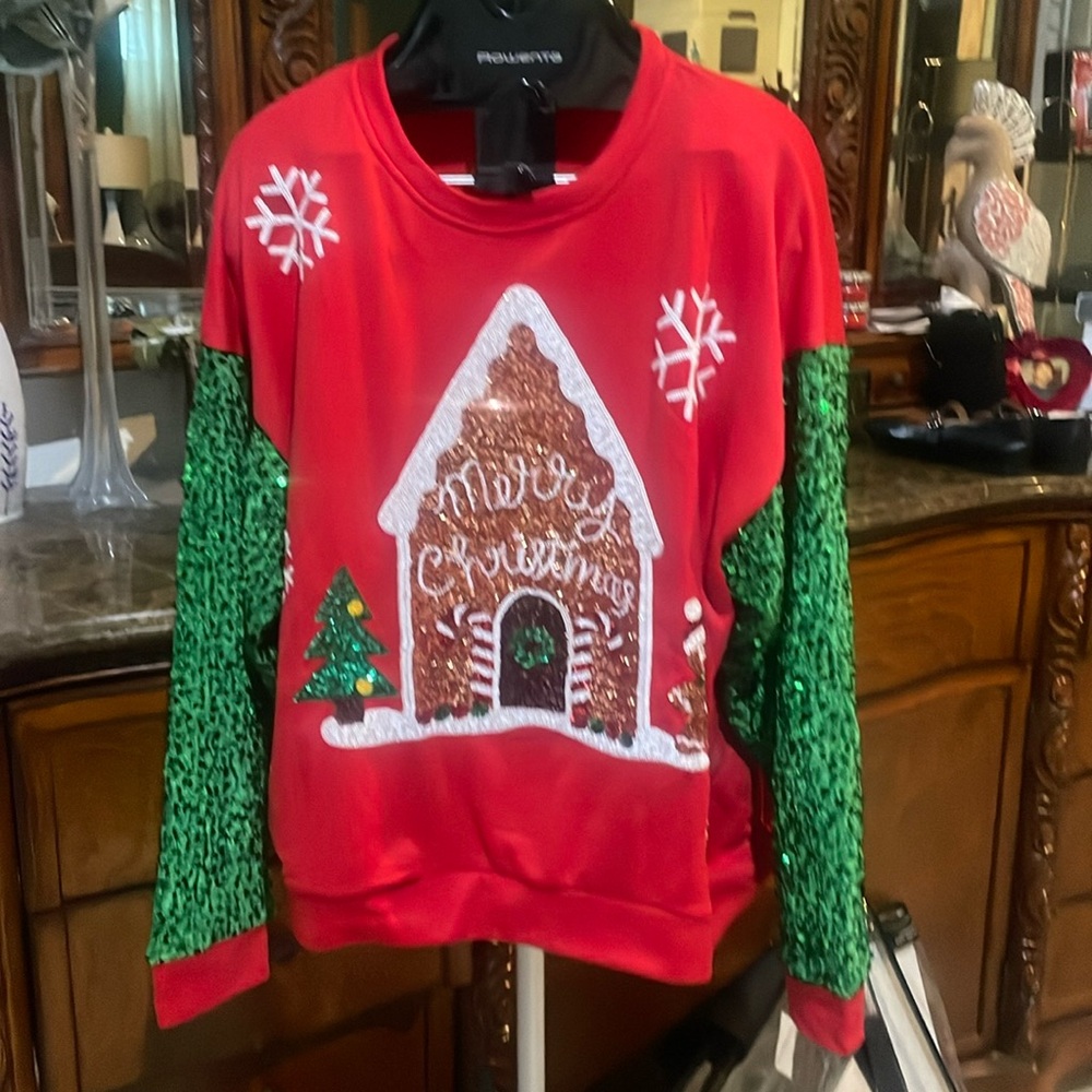 Christmas sweatshirt!
